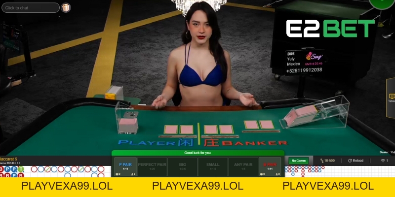 Chơi Baccarat E2BET: Sòng Bài Trực Tuyến Đưa Trải Nghiệm Thực Thụ Về Nhà