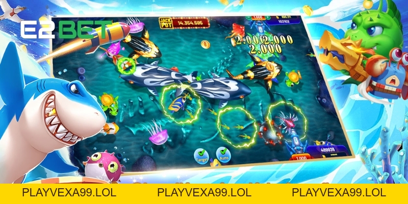 Bắn Cá E2BET - Săn Đá Đổi Thưởng, Trải Nghiệm Giải Trí Tương Lai