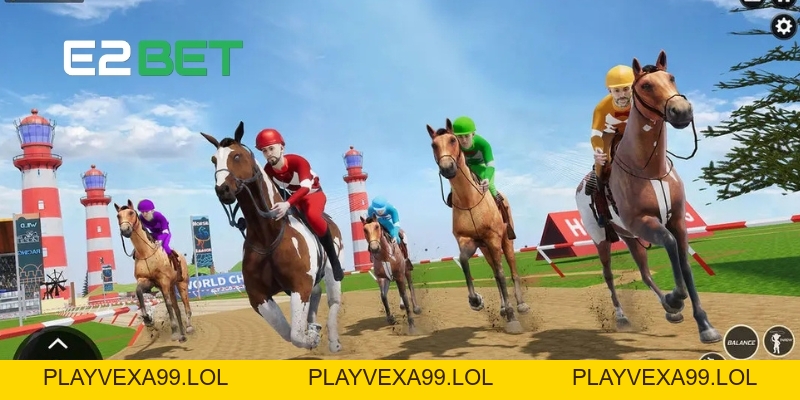 Đua Ngựa 3D Cùng E2BET: Trải Nghiệm Tốc Độ Và Giải Thưởng Hấp Dẫn