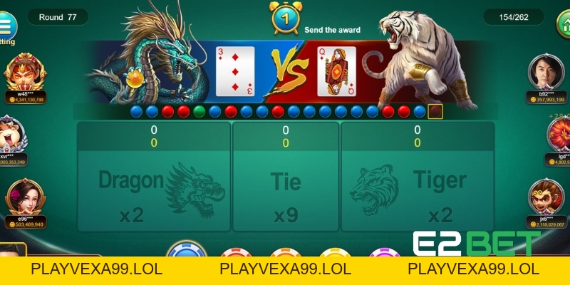 Rồng Hổ E2BET & Poker: Game Bài Siêu Tốc Mới Mẻ Được Ưa Chuộng